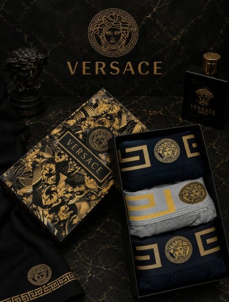 Versace — Мъжки боксерки 3бр/кутия #44
