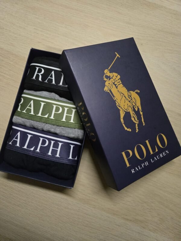 Polo Ralph Lauren — Мъжки боксерки 3бр/кутия #66