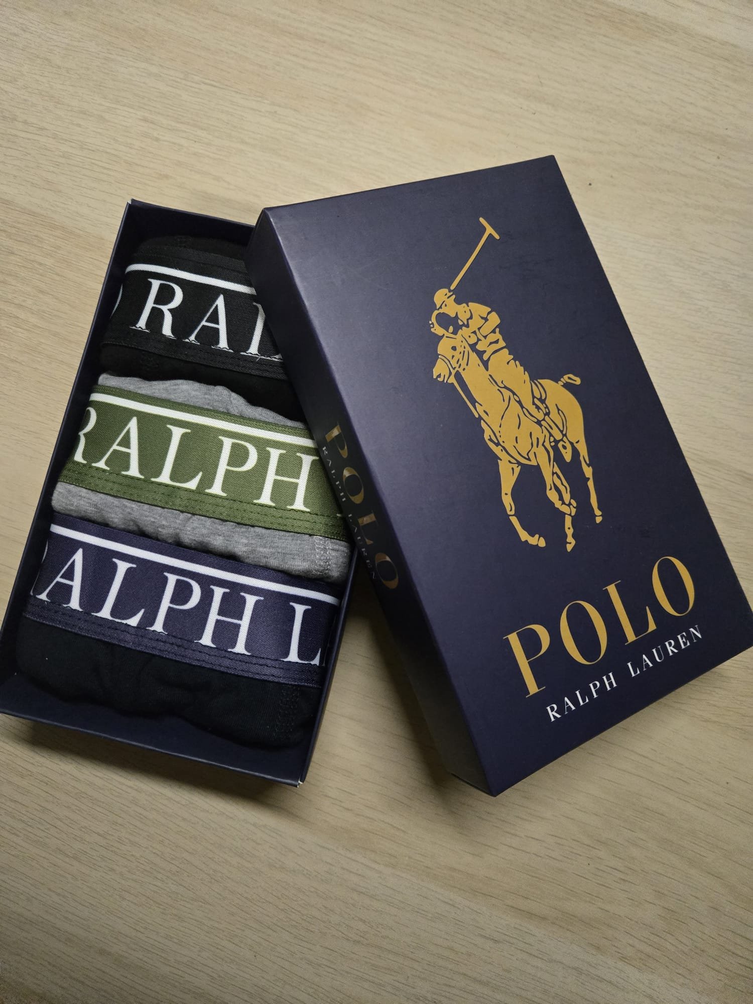 Polo Ralph Lauren — Мъжки боксерки 3бр/кутия #66