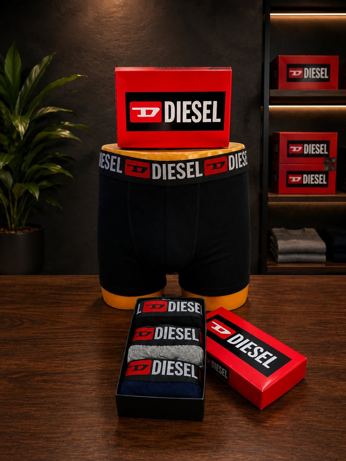 Diesel — Мъжки боксерки 3бр/кутия #78