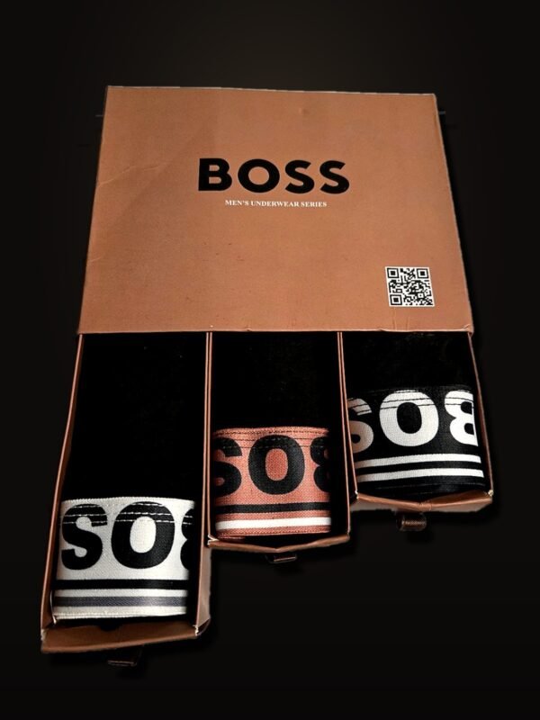 Hugo Boss — Мъжки боксерки 3бр/кутия #84