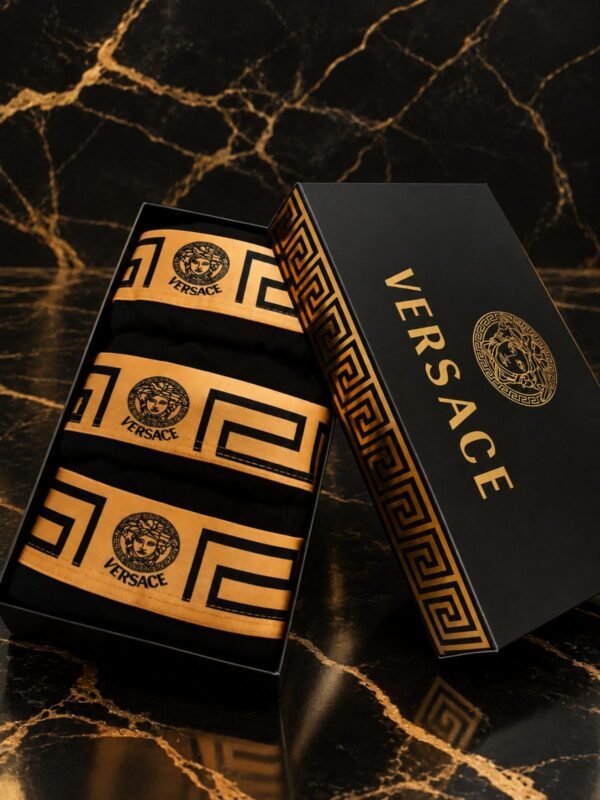 Versace — Мъжки боксерки 3бр/кутия #34